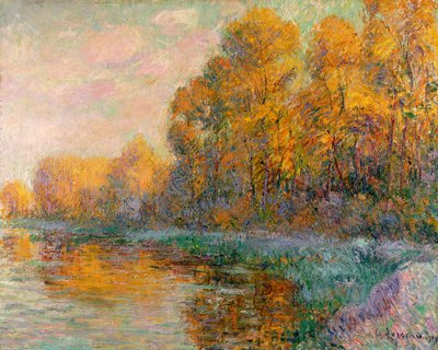 Un Fiume in Autunno, 1909 da Gustave Loiseau